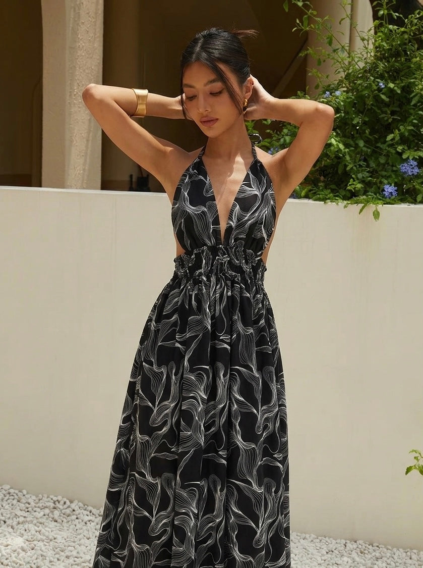 Open Elegance Dress