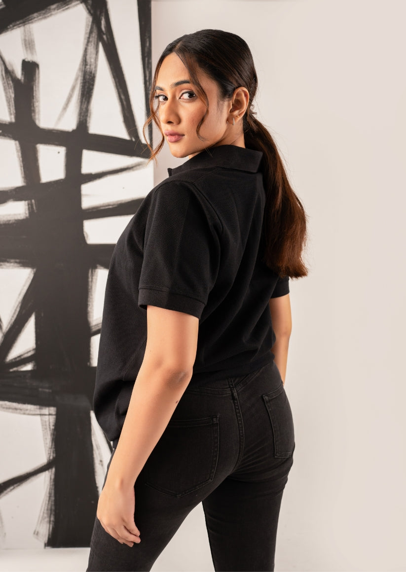 BOW POLO TEE (B) BWC217B