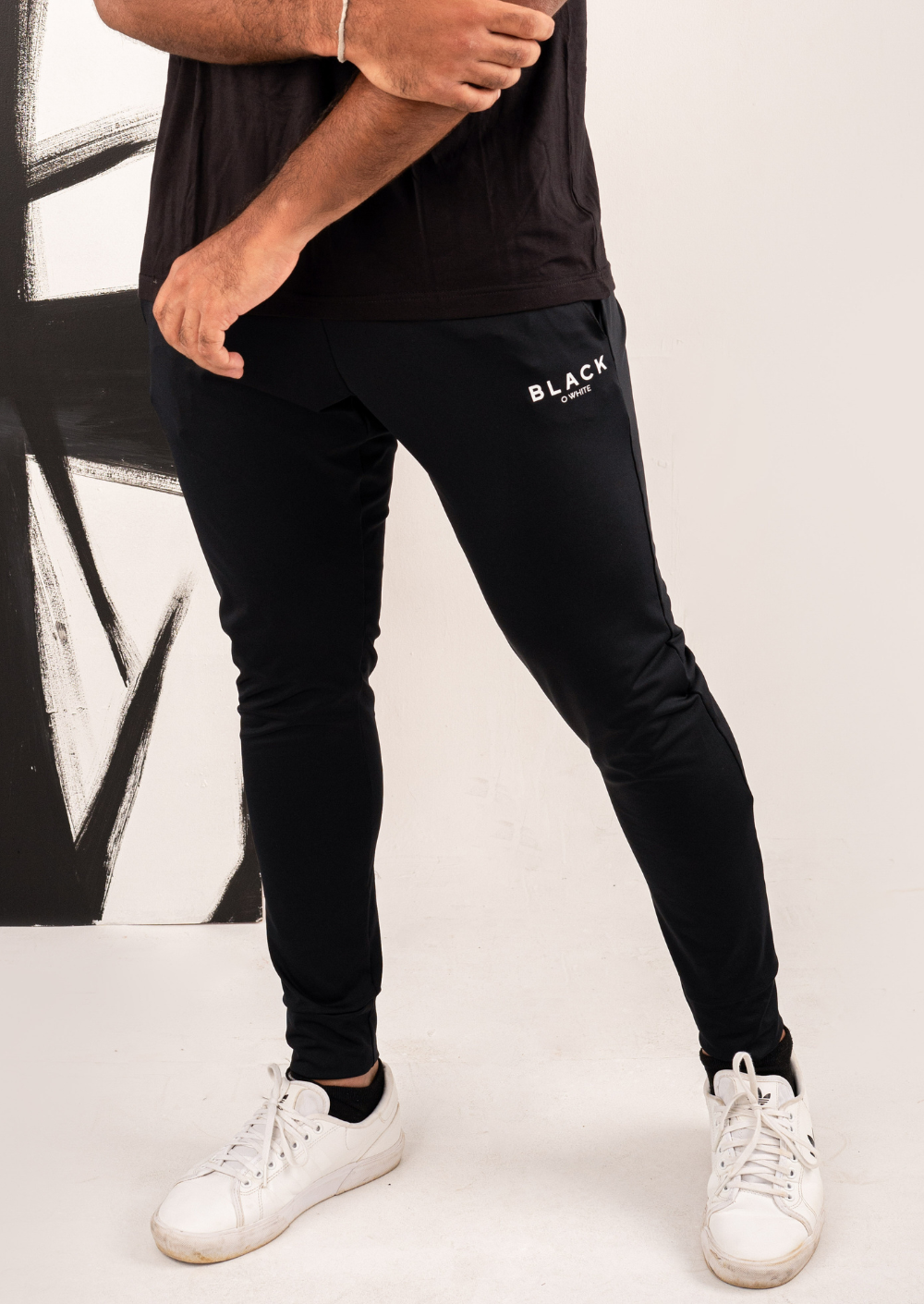 BLACK MENS PREMIUM JOGGER BWC304B