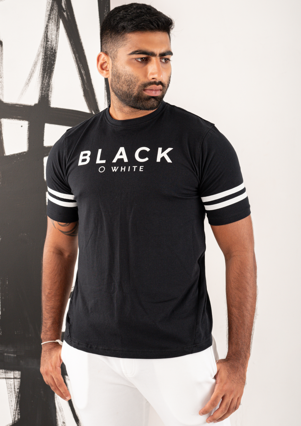 SECOND EDITION RELAXED TEE - MENS BLACK