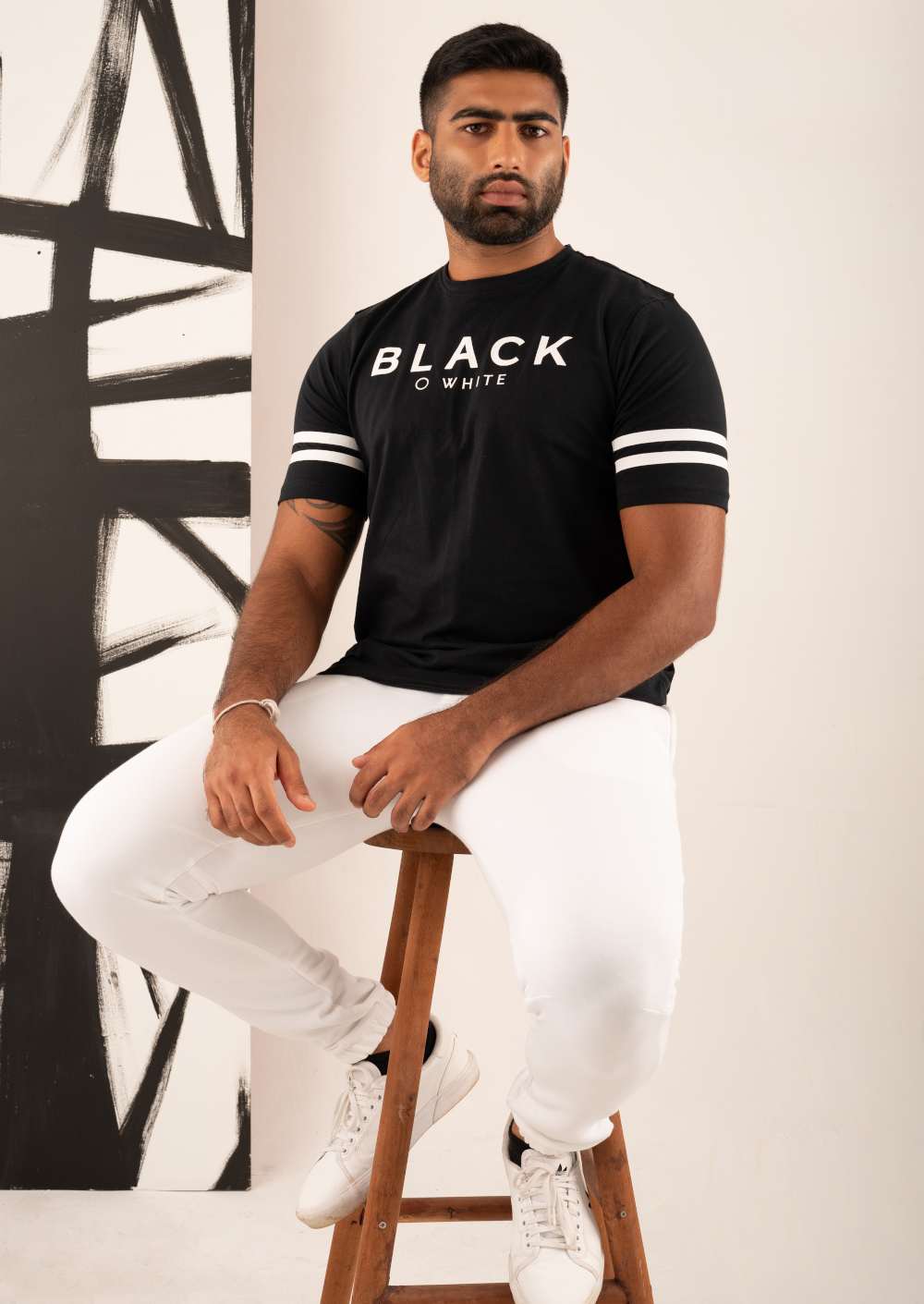 SECOND EDITION RELAXED TEE - MENS BLACK