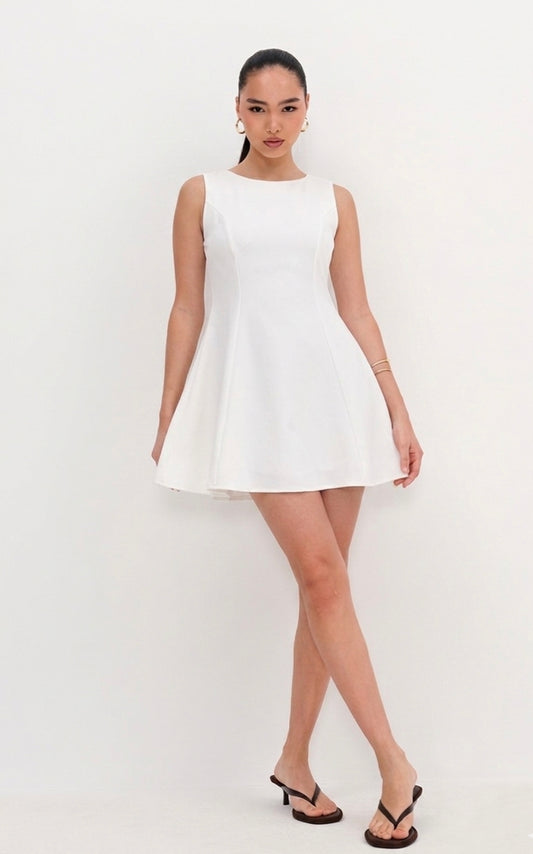 White Anahita Princess Dress
