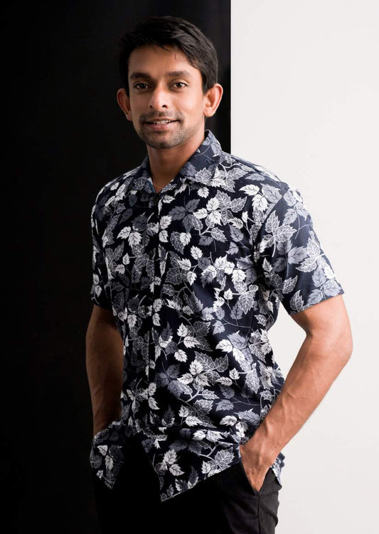 Ash Leaves Mens Shirt