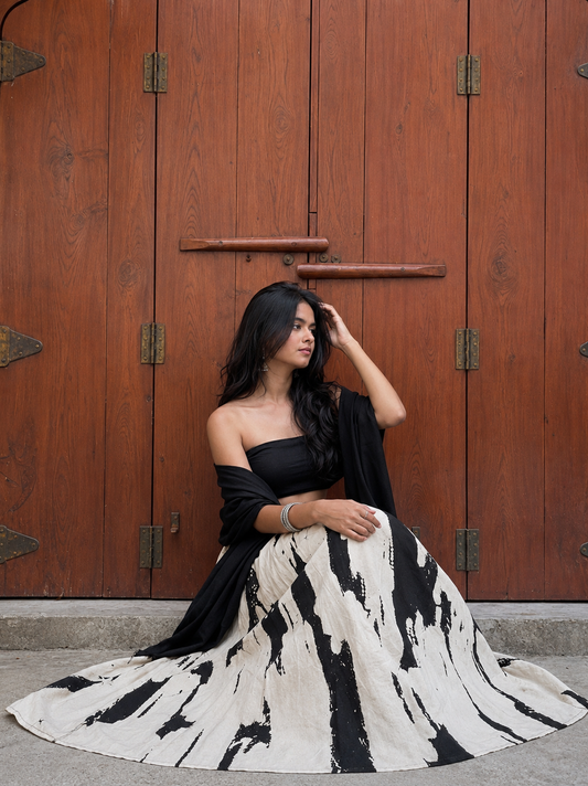 Nyra Batik Maxi Skirt