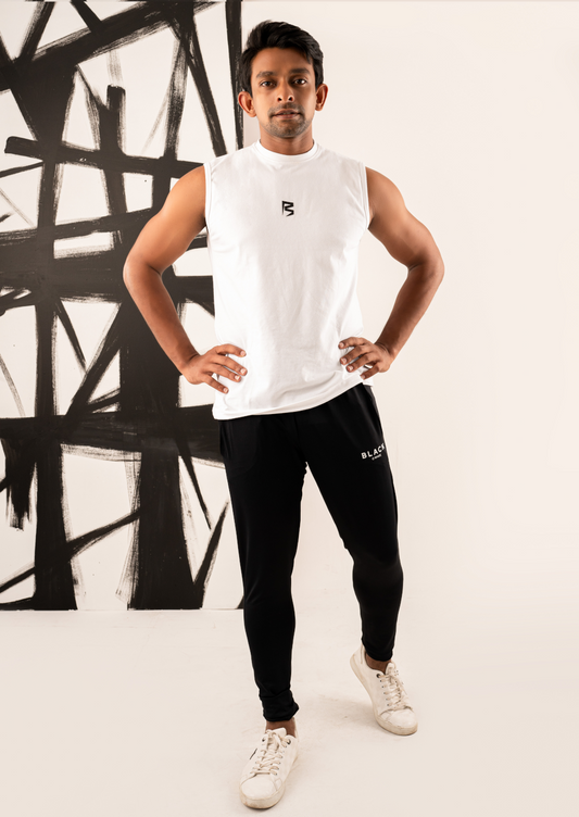 SECOND EDITION MENS TANK TOP WHITE BWC275W