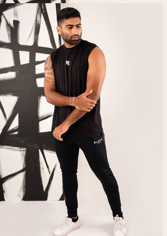 SECOND EDITION MENS TANK TOP BLACK BWC275B