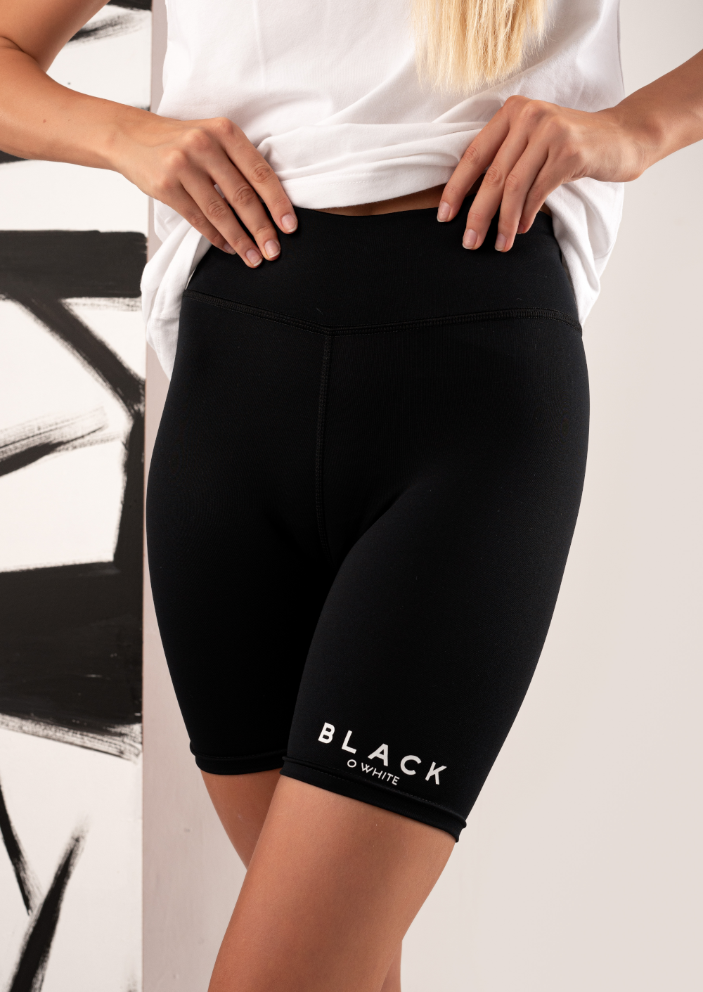 WONDER BLACK BIKER SHORT BWC270