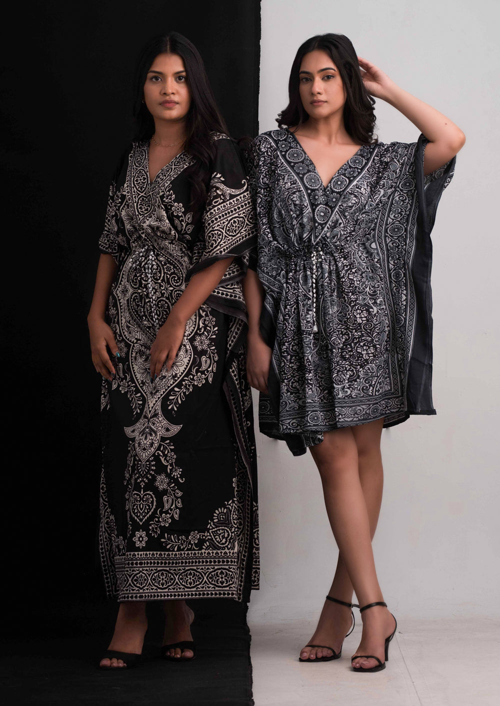 BOW KAFTHAN DRESS LONG BWC024