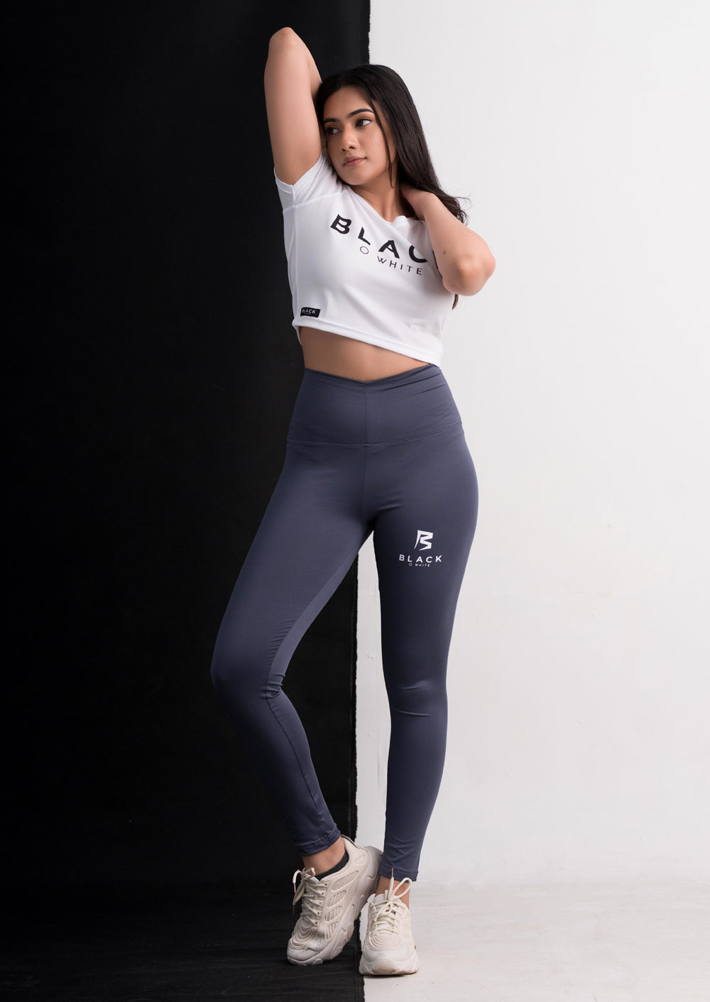 GREY WORKOUT LEGGING BWC008G